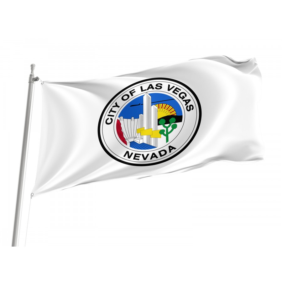 Flag of Las Vegas, Nevada 1968, Patriotic Flags, Unique Design Print, Flags for Indoor & Outdoor Use