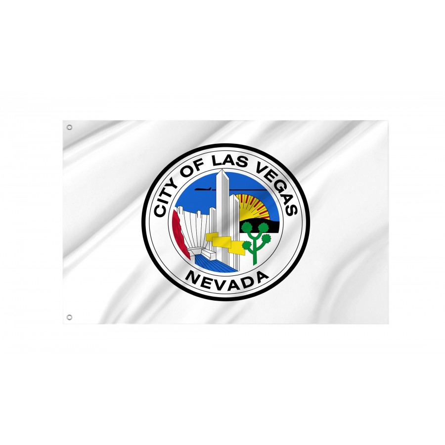 Flag of Las Vegas, Nevada 1968, Patriotic Flags, Unique Design Print, Flags for Indoor & Outdoor Use