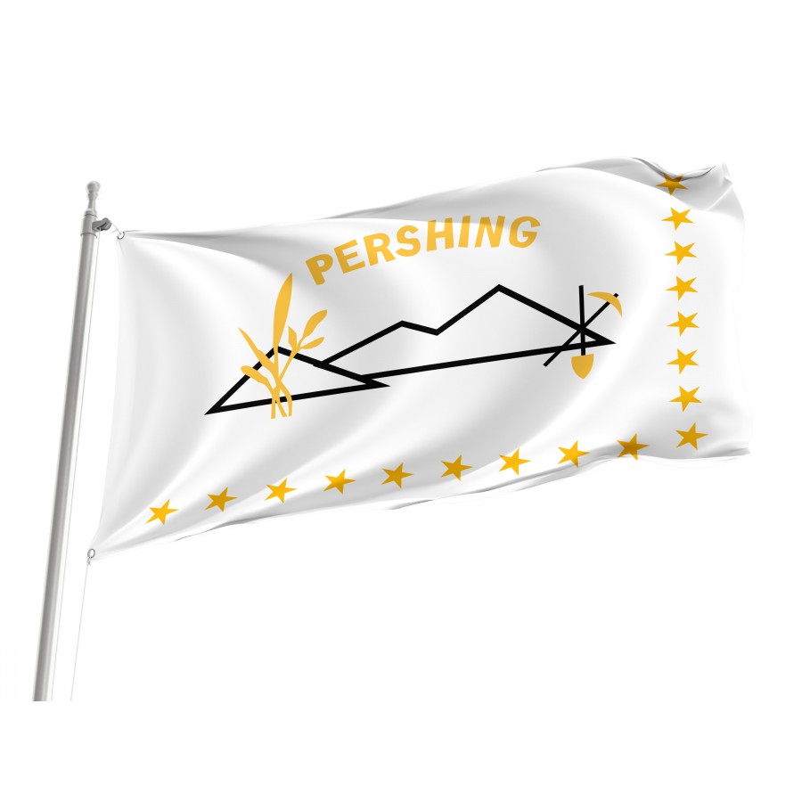 Flag of Pershing County, Nevada, Patriotic Flags, Unique Design Print, Flags for Indoor & Outdoor Use