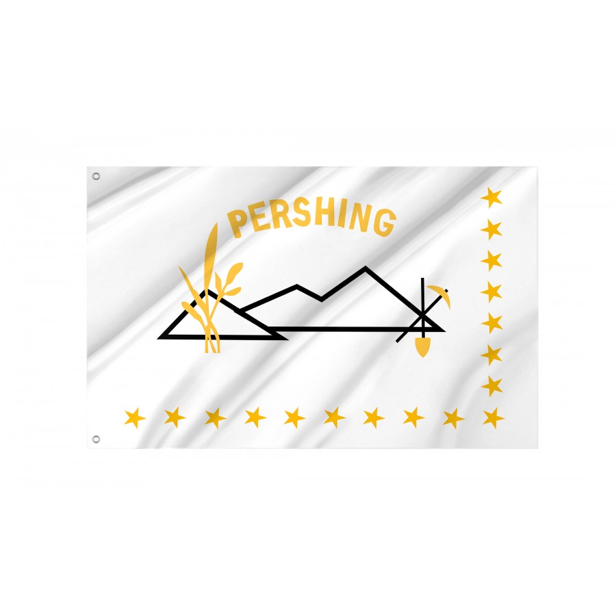Flag of Pershing County, Nevada, Patriotic Flags, Unique Design Print, Flags for Indoor & Outdoor Use