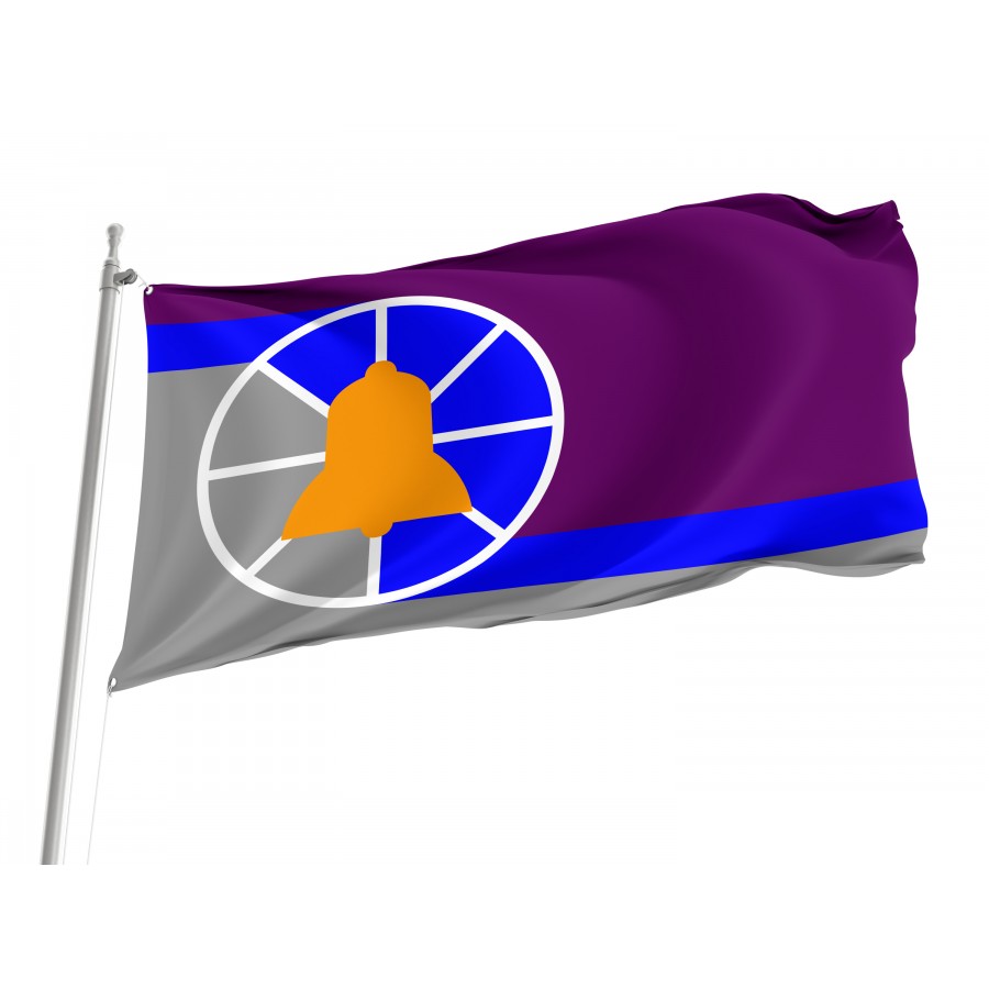 Flag of Milford, New Hampshire, Patriotic Flags, Unique Design Print, Flags for Indoor & Outdoor Use
