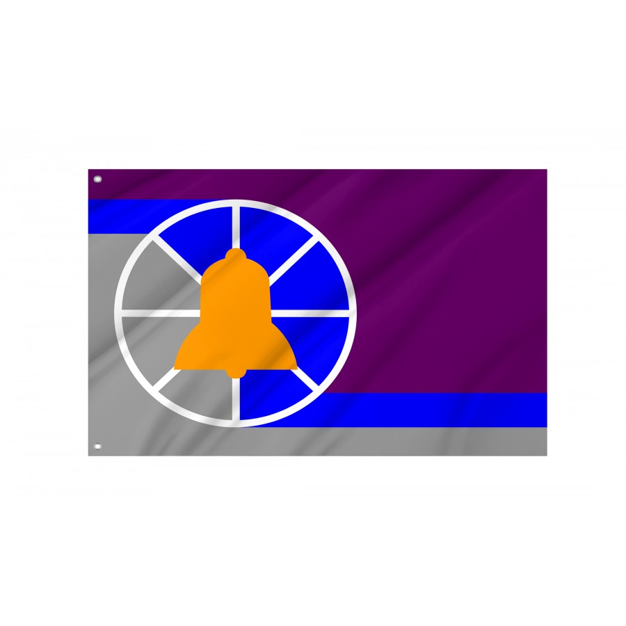 Flag of Milford, New Hampshire, Patriotic Flags, Unique Design Print, Flags for Indoor & Outdoor Use