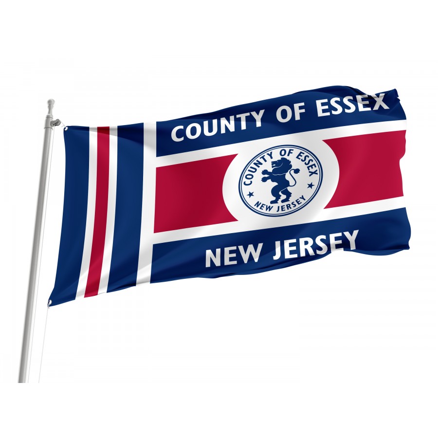 Flag of Essex County, New Jersey, Patriotic Flags, Unique Design Print, Flags for Indoor & Outdoor Use