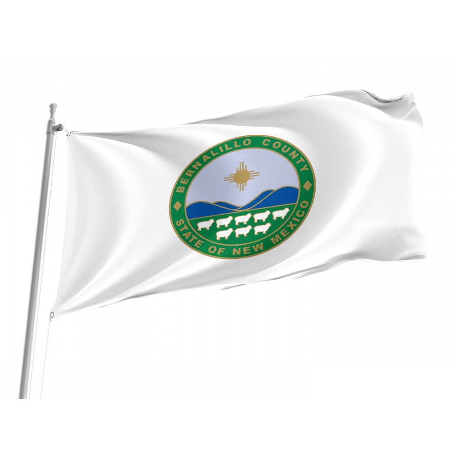 Flag of Bernalillo County, New Mexico, Patriotic Flags, Unique Design Print, Flags for Indoor & Outdoor Use