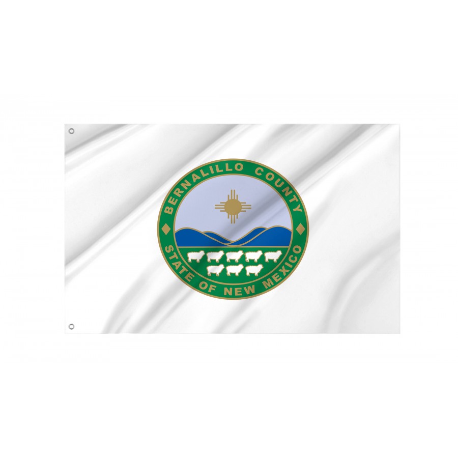 Flag of Bernalillo County, New Mexico, Patriotic Flags, Unique Design Print, Flags for Indoor & Outdoor Use