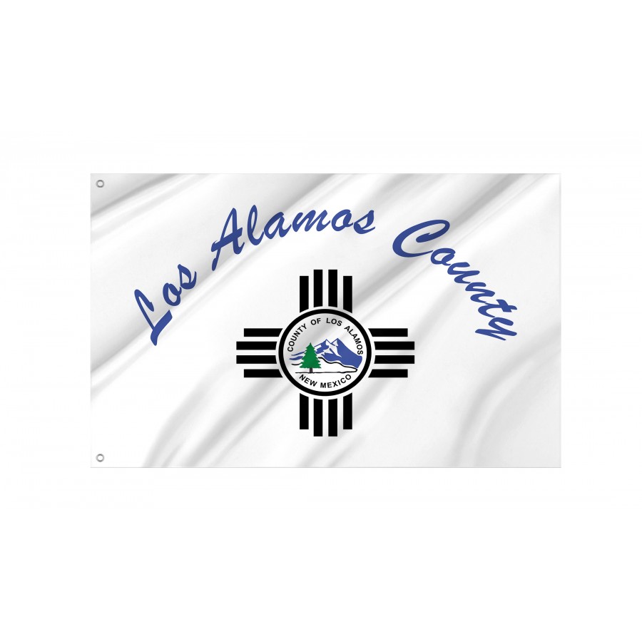 Flag of Los Alamos County, New Mexico, Patriotic Flags, Unique Design Print, Flags for Indoor & Outdoor Use