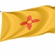 New Mexico State Flag for Indoor & Outdoor Use - Imagine 1