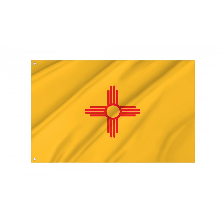 Flag of New Mexico, Patriotic Flags, Unique Design Print, Flags for Indoor & Outdoor Use