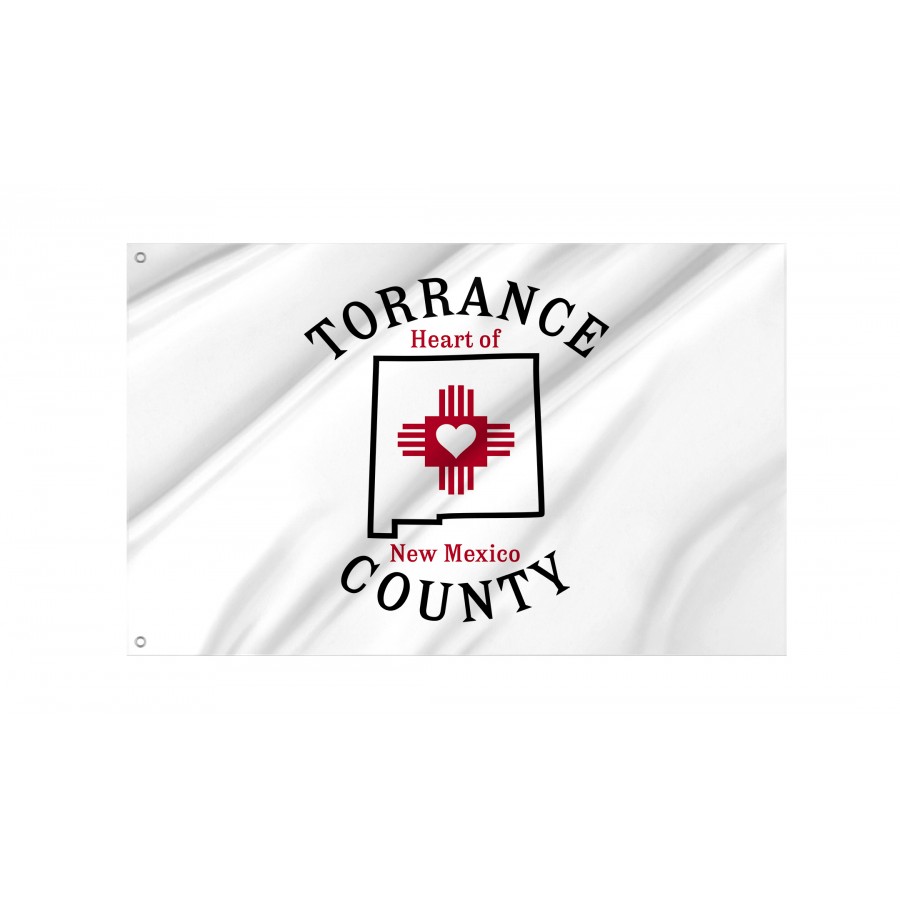 Flag of Torrance County, New Mexico, Patriotic Flags, Unique Design Print, Flags for Indoor & Outdoor Use