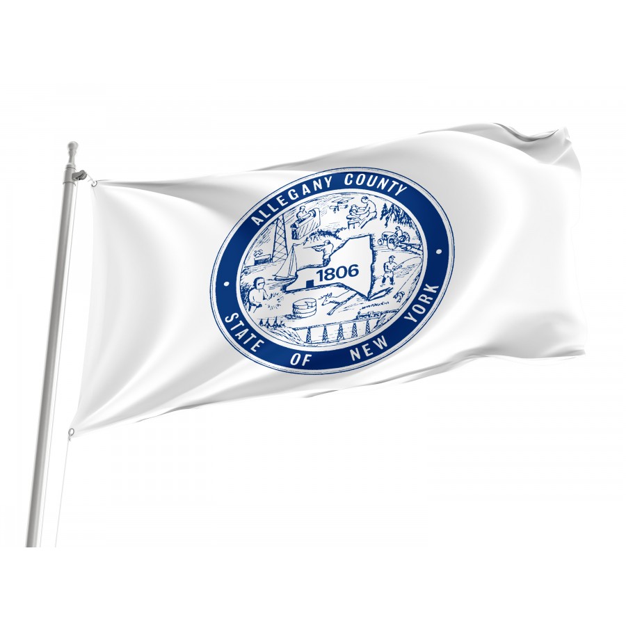 Flag of Allegany County, New York, Patriotic Flags, Unique Design Print, Flags for Indoor & Outdoor Use