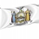 Coat of arms of New York Flag for Indoor & Outdoor Use - Imagine 1
