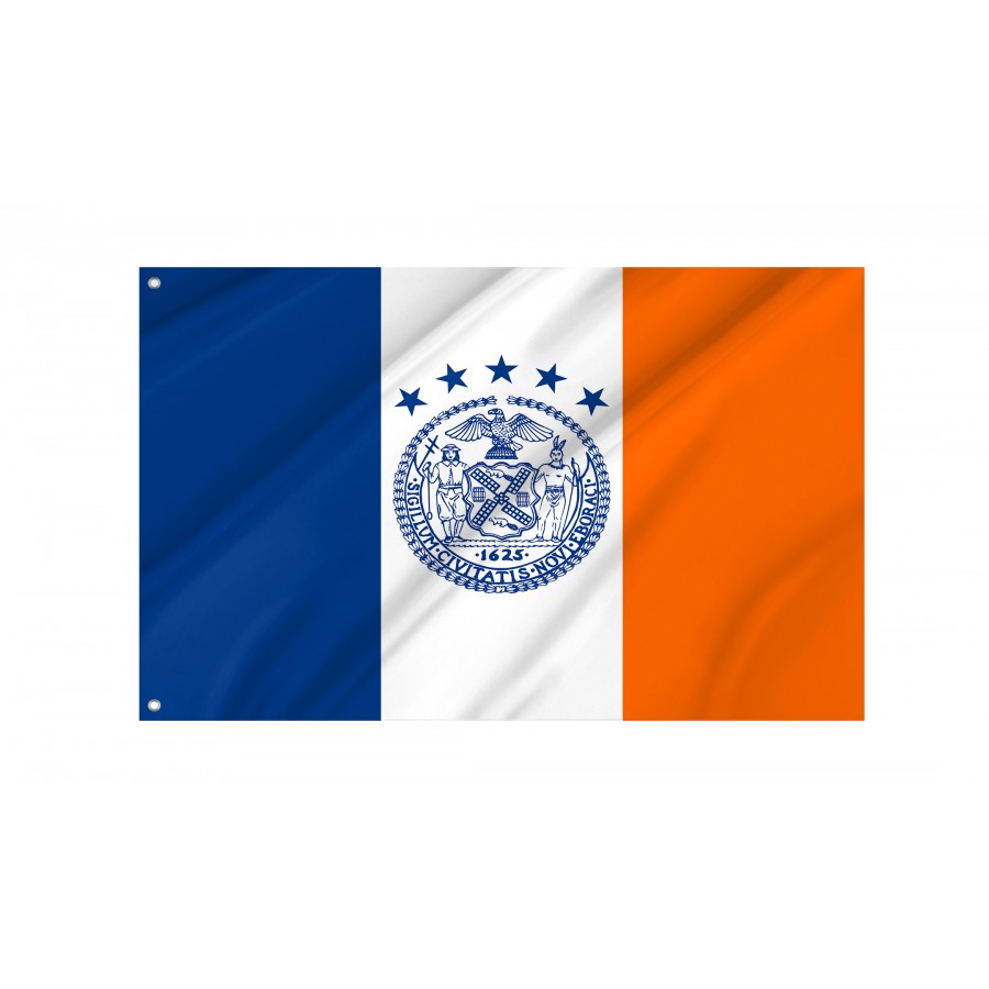 Flag of Mayor of New York City, Patriotic Flags, Unique Design Print, Flags for Indoor & Outdoor Use