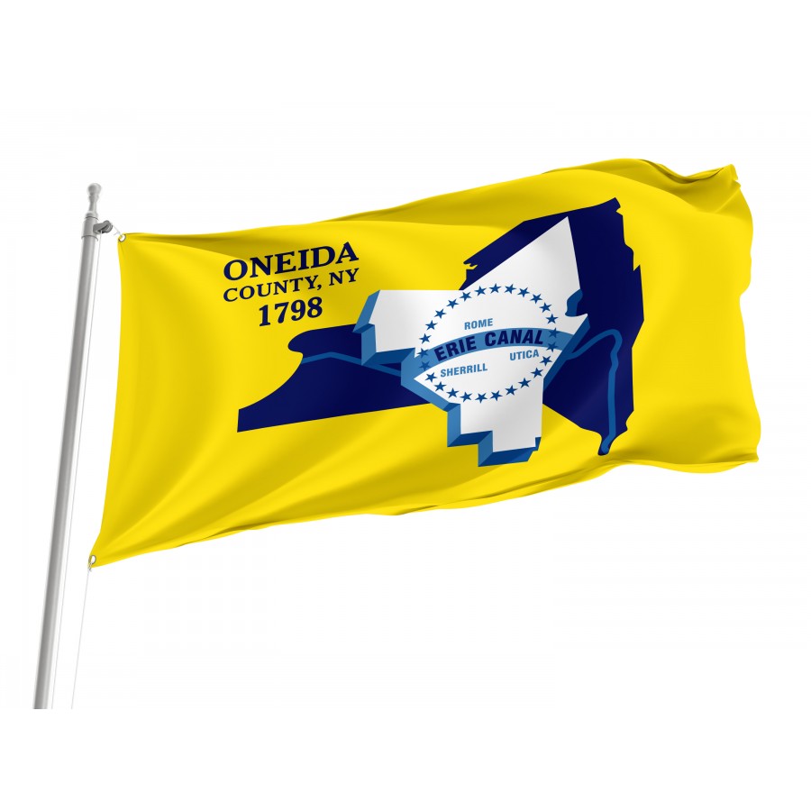 Flag of Oneida County, New York, Patriotic Flags, Unique Design Print, Flags for Indoor & Outdoor Use