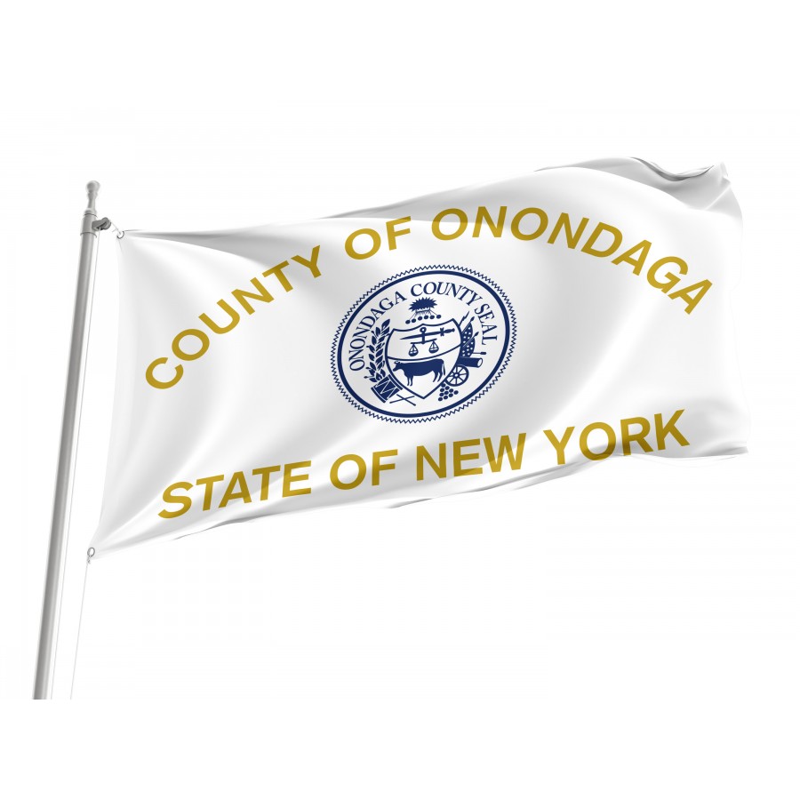 Flag of Onondaga County, New York, Patriotic Flags, Unique Design Print, Flags for Indoor & Outdoor Use