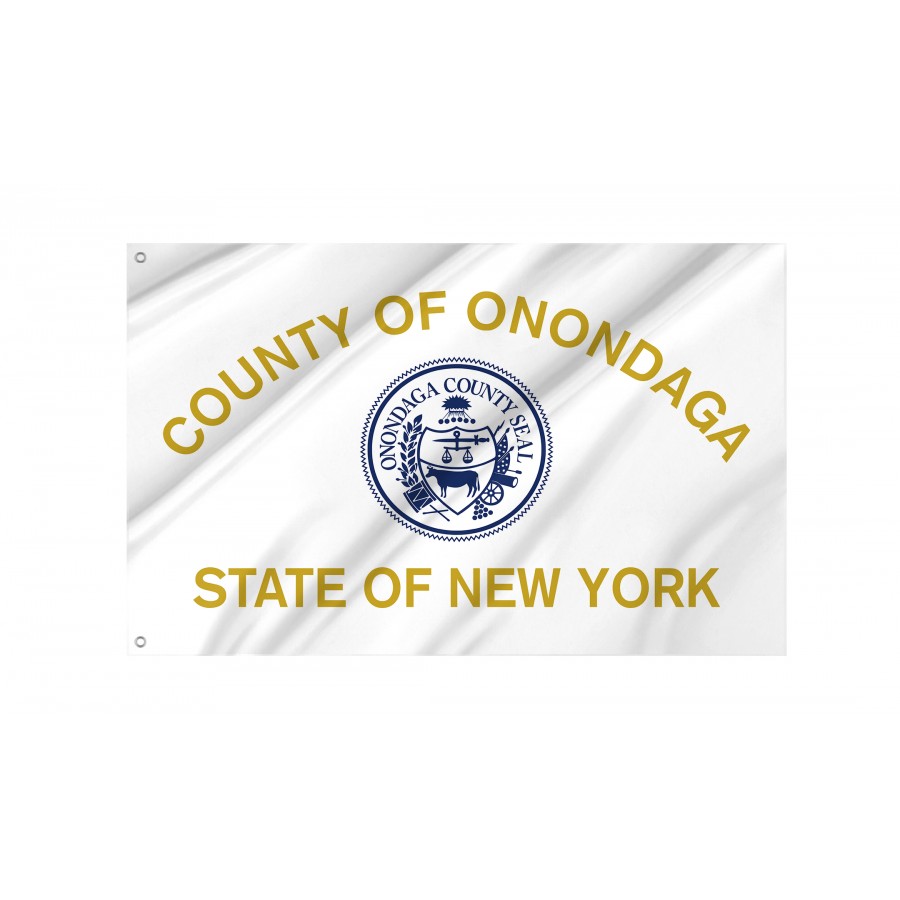 Flag of Onondaga County, New York, Patriotic Flags, Unique Design Print, Flags for Indoor & Outdoor Use