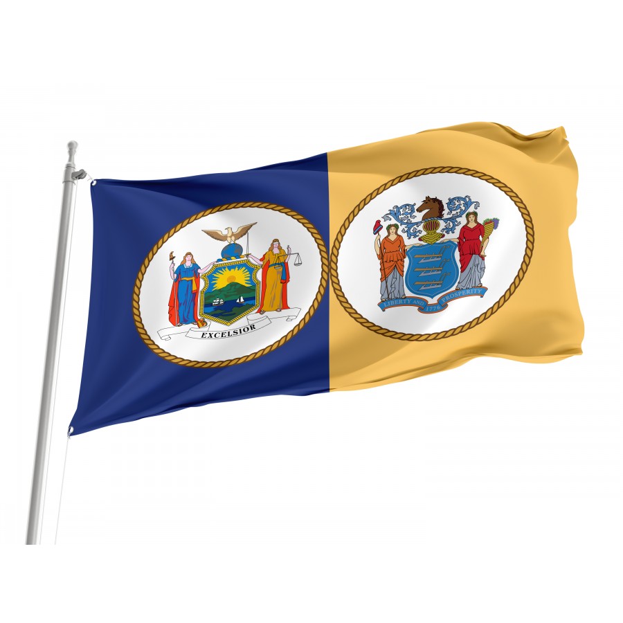 Flag of Port Authority of New York and New Jersey, Patriotic Flags, Unique Design Print, Flags for Indoor & Outdoor Use