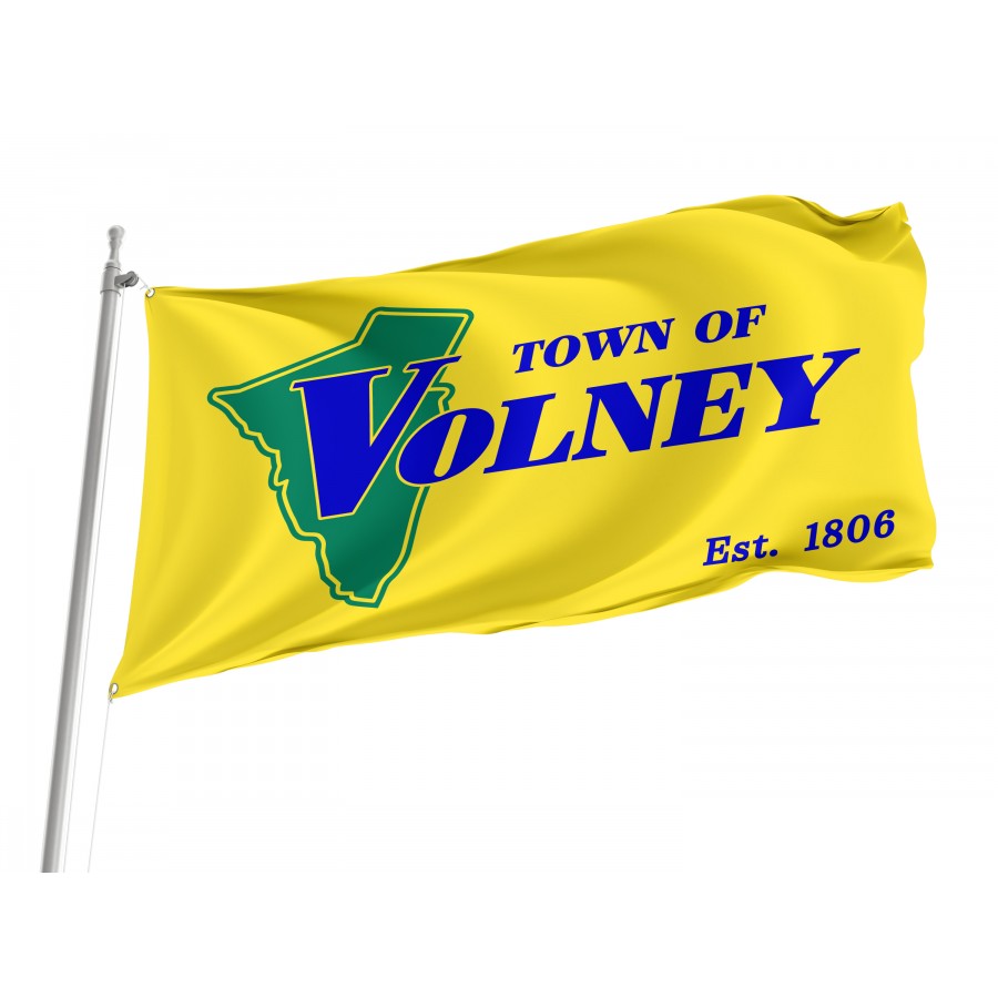 Flag of Volney, New York, Patriotic Flags, Unique Design Print, Flags for Indoor & Outdoor Use