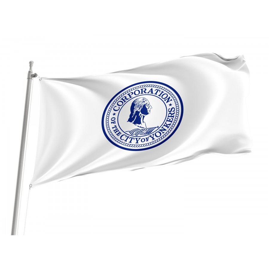 Flag of Yonkers, New York, Patriotic Flags, Unique Design Print, Flags for Indoor & Outdoor Use
