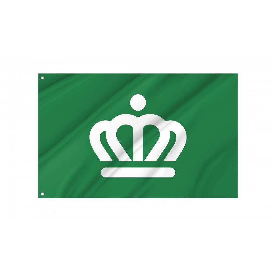 Flag of Charlotte, North Carolina Green, Patriotic Flags, Unique Design Print, Flags for Indoor & Outdoor Use