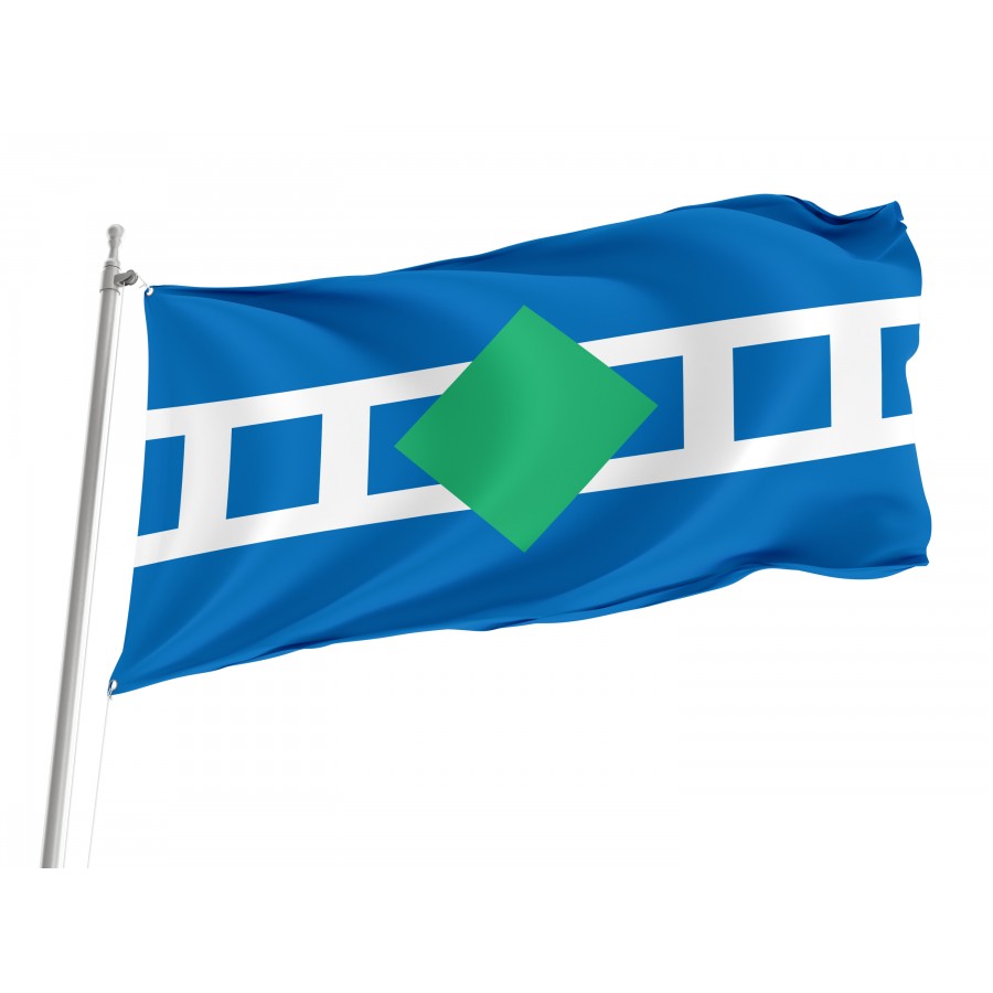 Flag of Jamestown, North Carolina, Patriotic Flags, Unique Design Print, Flags for Indoor & Outdoor Use
