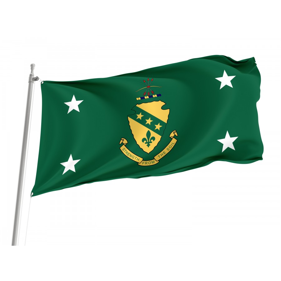 Flag of Governor of North Dakota, Patriotic Flags, Unique Design Print, Flags for Indoor & Outdoor Use