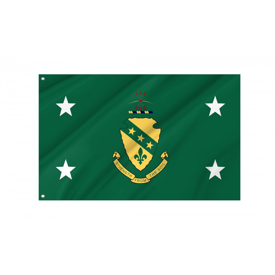 Flag of Governor of North Dakota, Patriotic Flags, Unique Design Print, Flags for Indoor & Outdoor Use