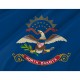 Flag of North Dakota State, Patriotic Flags, Unique Design Print, Flags for Indoor & Outdoor Use - Imagine 2