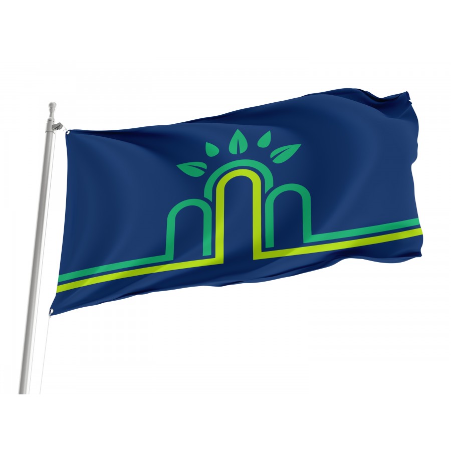 Flag of College Hill, Patriotic Flags, Unique Design Print, Flags for Indoor & Outdoor Use