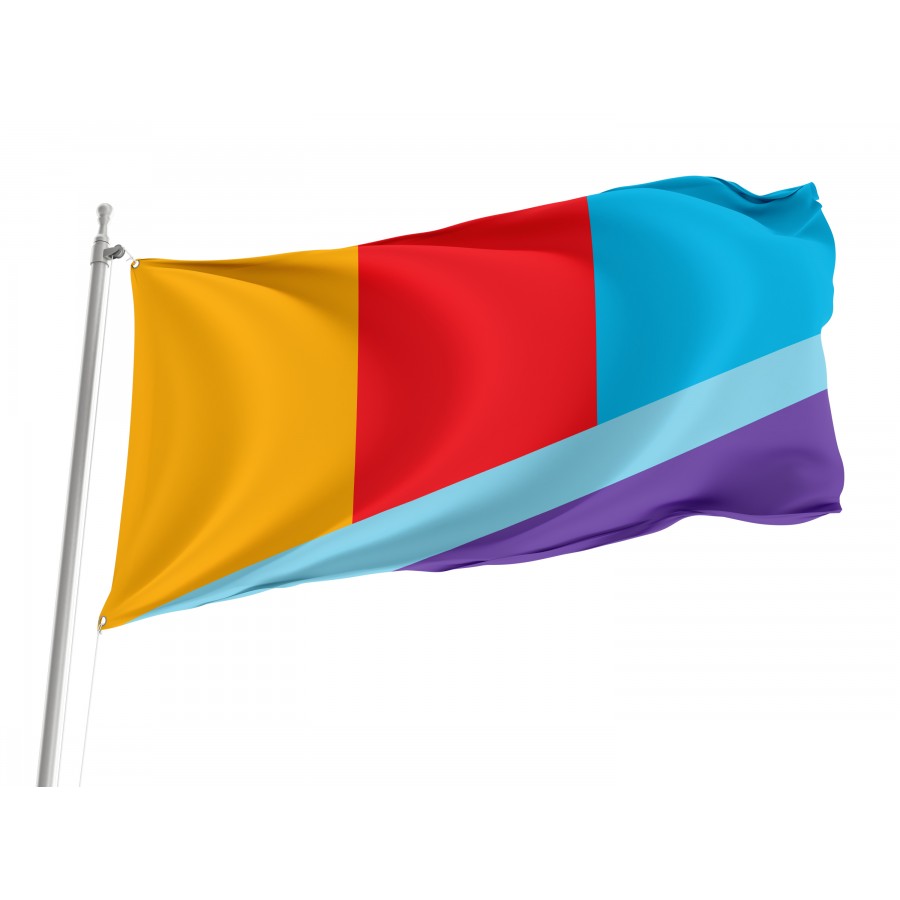 Flag of Columbia Tusculum, Patriotic Flags, Unique Design Print, Flags for Indoor & Outdoor Use