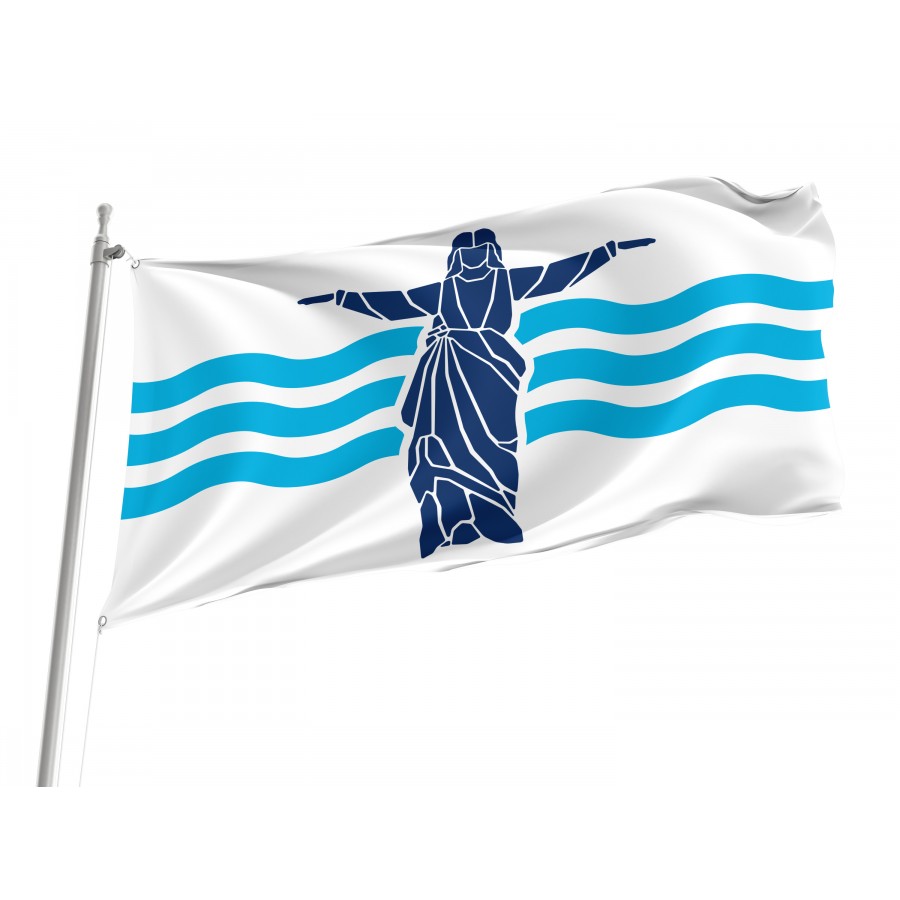 Flag of Downtown Cincinnati, Patriotic Flags, Unique Design Print, Flags for Indoor & Outdoor Use