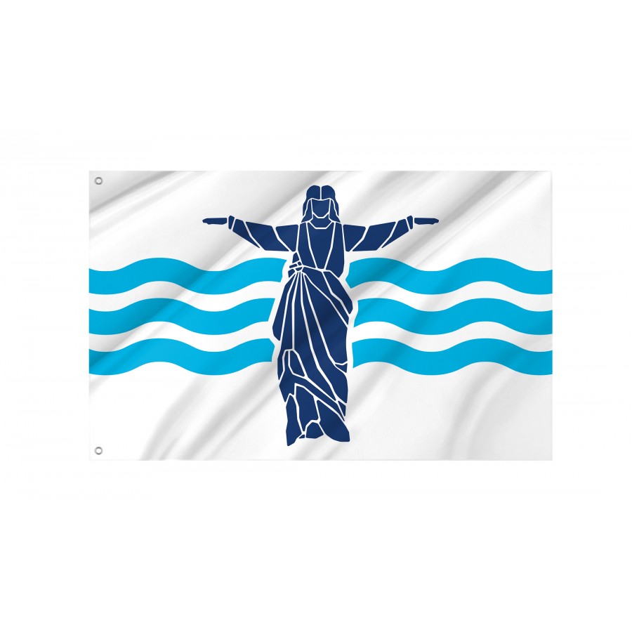 Flag of Downtown Cincinnati, Patriotic Flags, Unique Design Print, Flags for Indoor & Outdoor Use