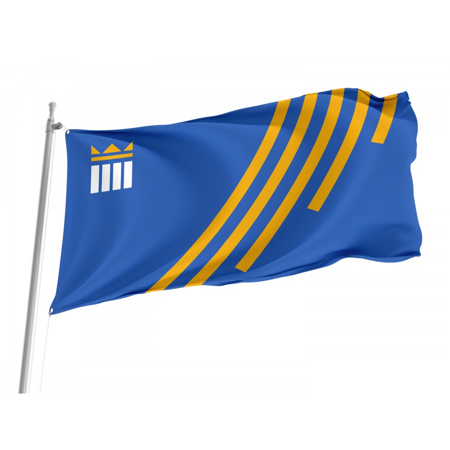 Flag of Evanston, Patriotic Flags, Unique Design Print, Flags for Indoor & Outdoor Use