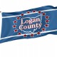 Logan County Flag for Indoor & Outdoor Use - Imagine 1