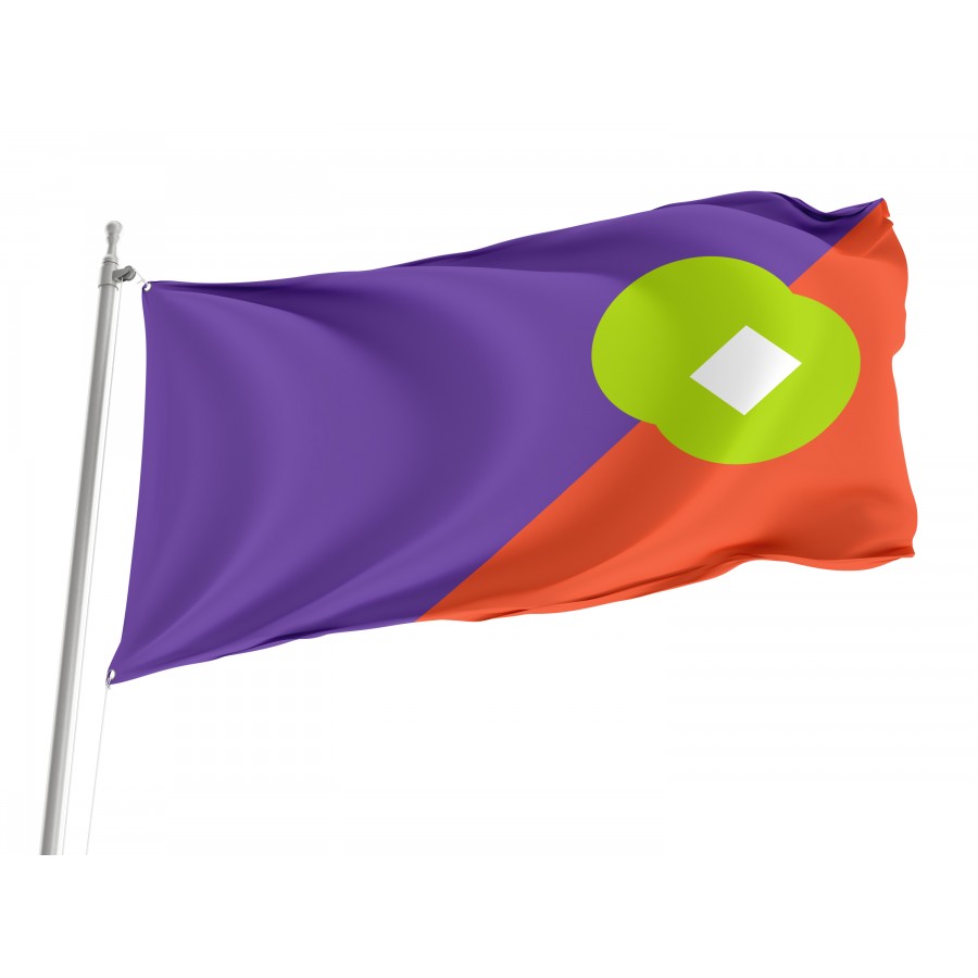 Flag of Mount Auburn, Patriotic Flags, Unique Design Print, Flags for Indoor & Outdoor Use