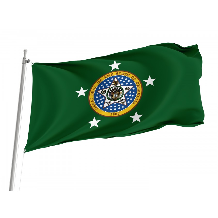 Flag of Governor of Oklahoma, Patriotic Flags, Unique Design Print, Flags for Indoor & Outdoor Use