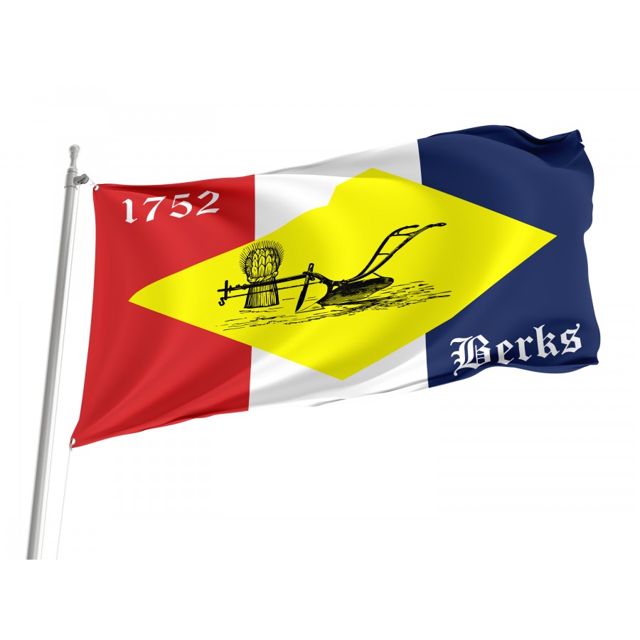 Flag of Berks County, Pennsylvania, Patriotic Flags, Unique Design Print, Flags for Indoor & Outdoor Use