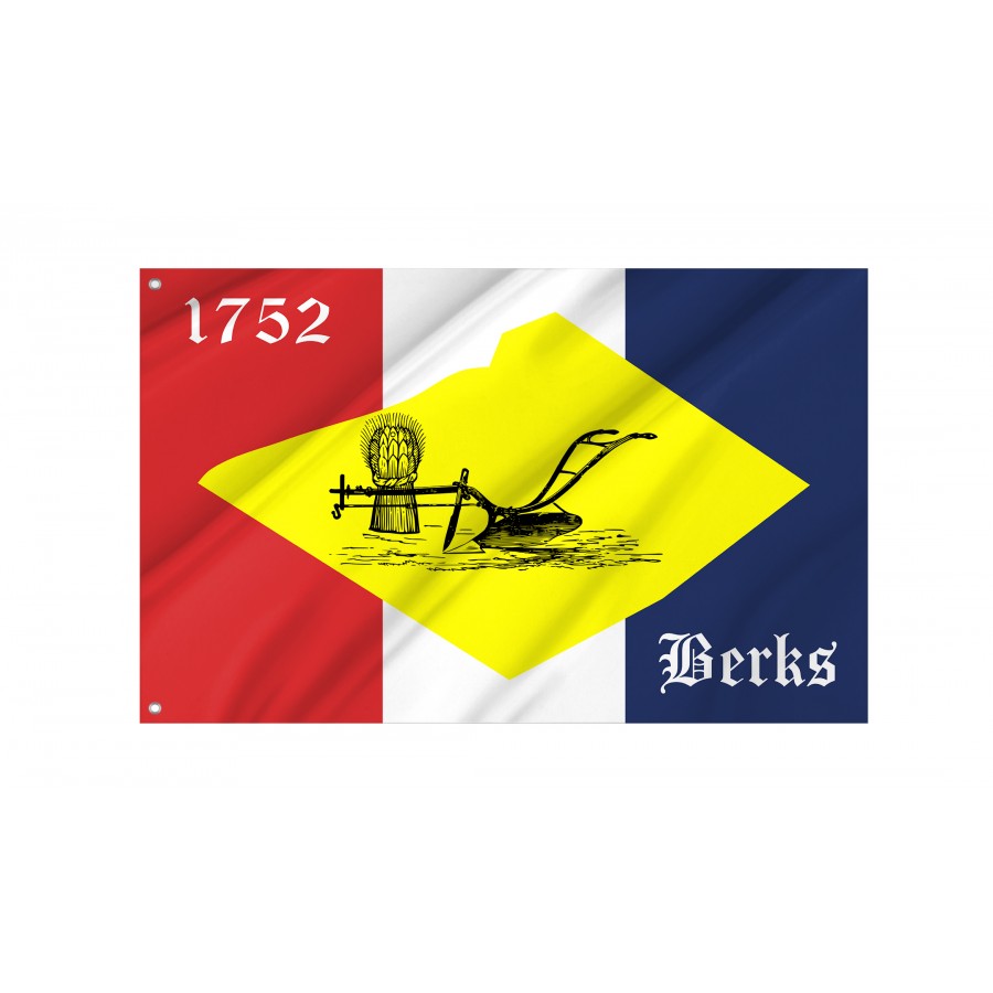 Flag of Berks County, Pennsylvania, Patriotic Flags, Unique Design Print, Flags for Indoor & Outdoor Use