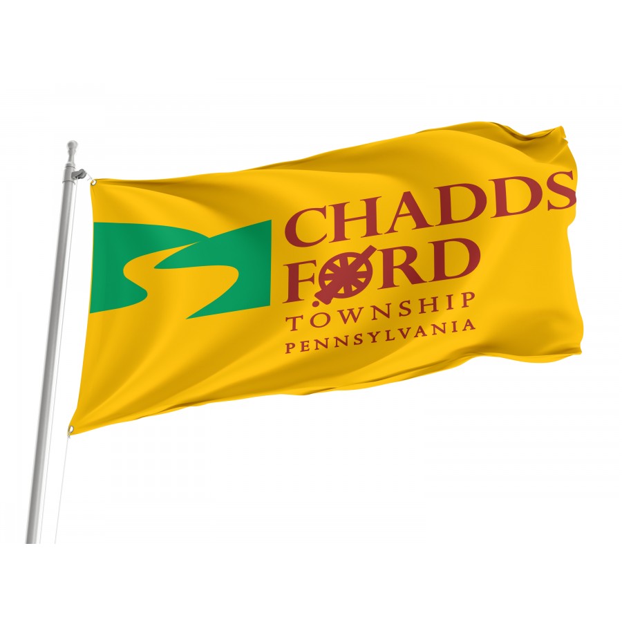 Flag of Chadds Ford Township, Pennsylvania, Patriotic Flags, Unique Design Print, Flags for Indoor & Outdoor Use