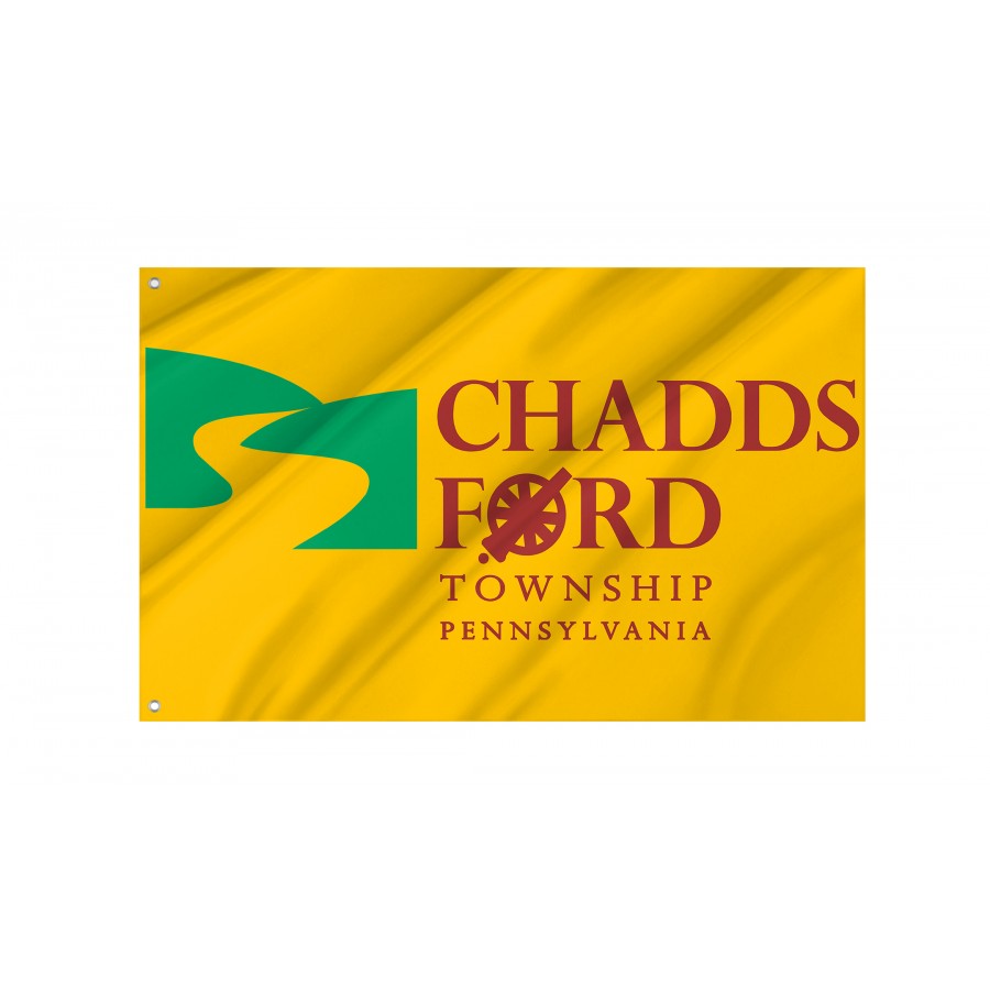 Flag of Chadds Ford Township, Pennsylvania, Patriotic Flags, Unique Design Print, Flags for Indoor & Outdoor Use