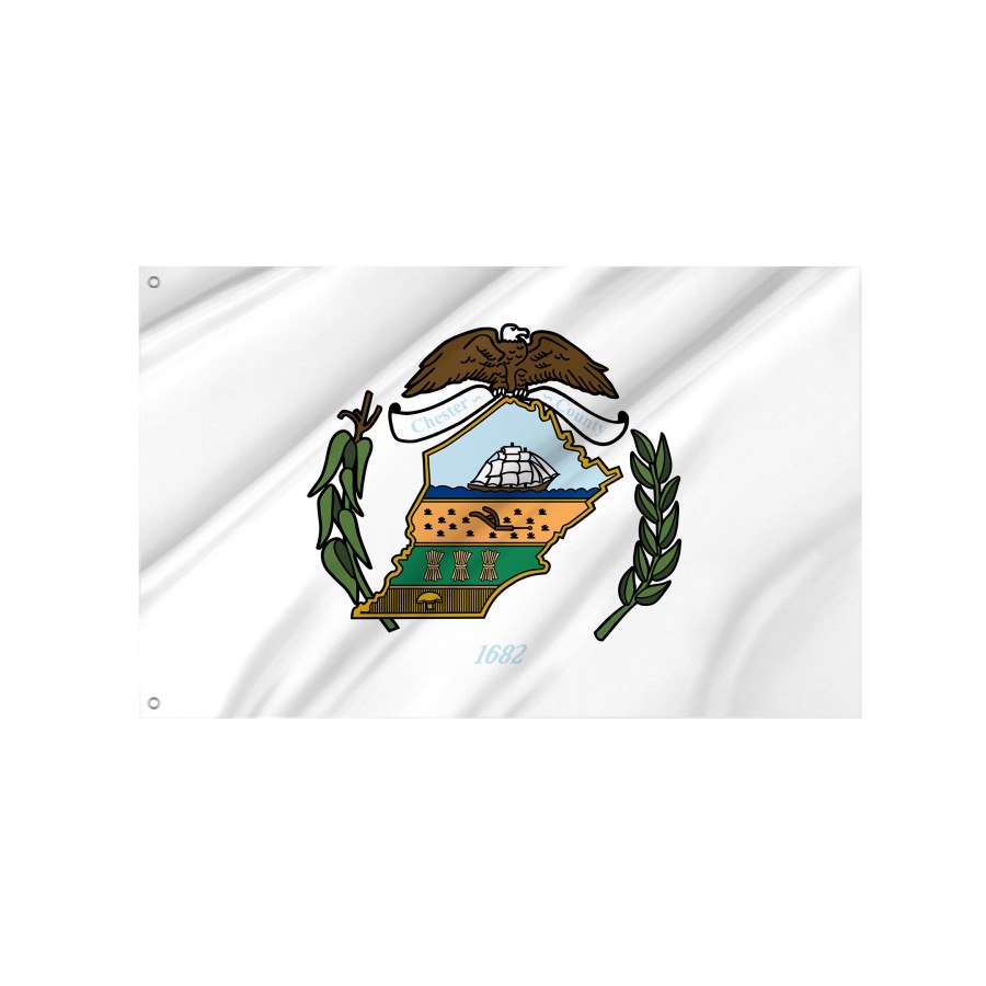 Flag of Chester County, Pennsylvania, Patriotic Flags, Unique Design Print, Flags for Indoor & Outdoor Use