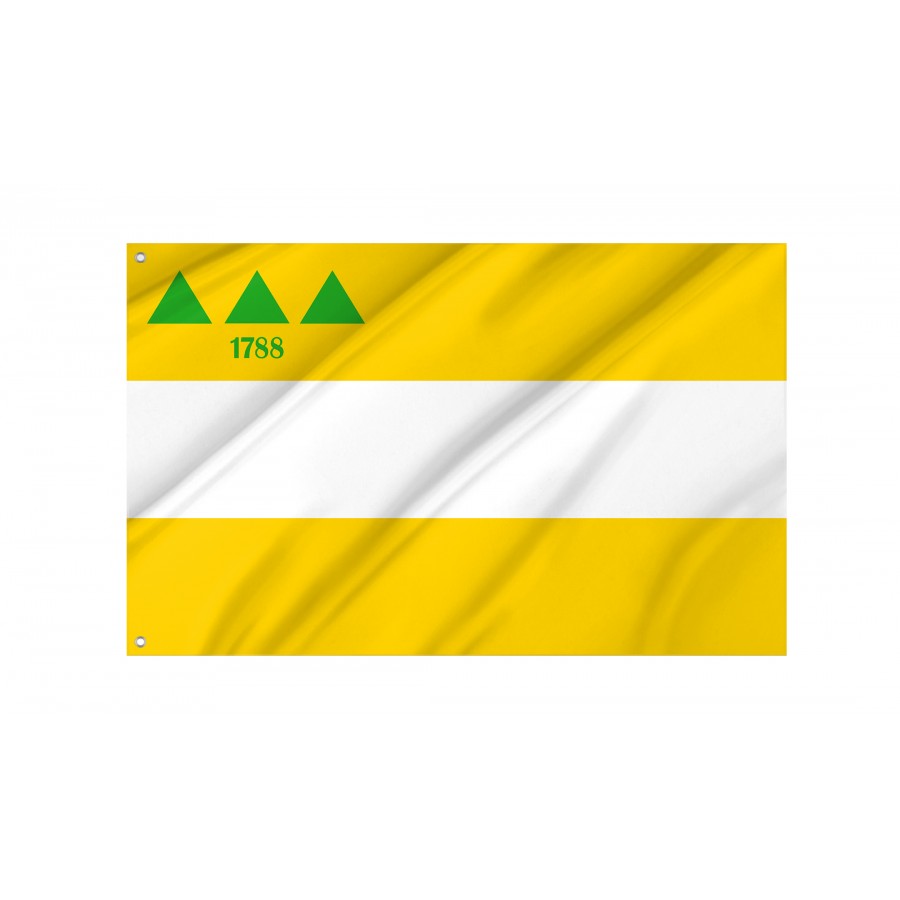 Flag of Meadville, Pennsylvania, Patriotic Flags, Unique Design Print, Flags for Indoor & Outdoor Use
