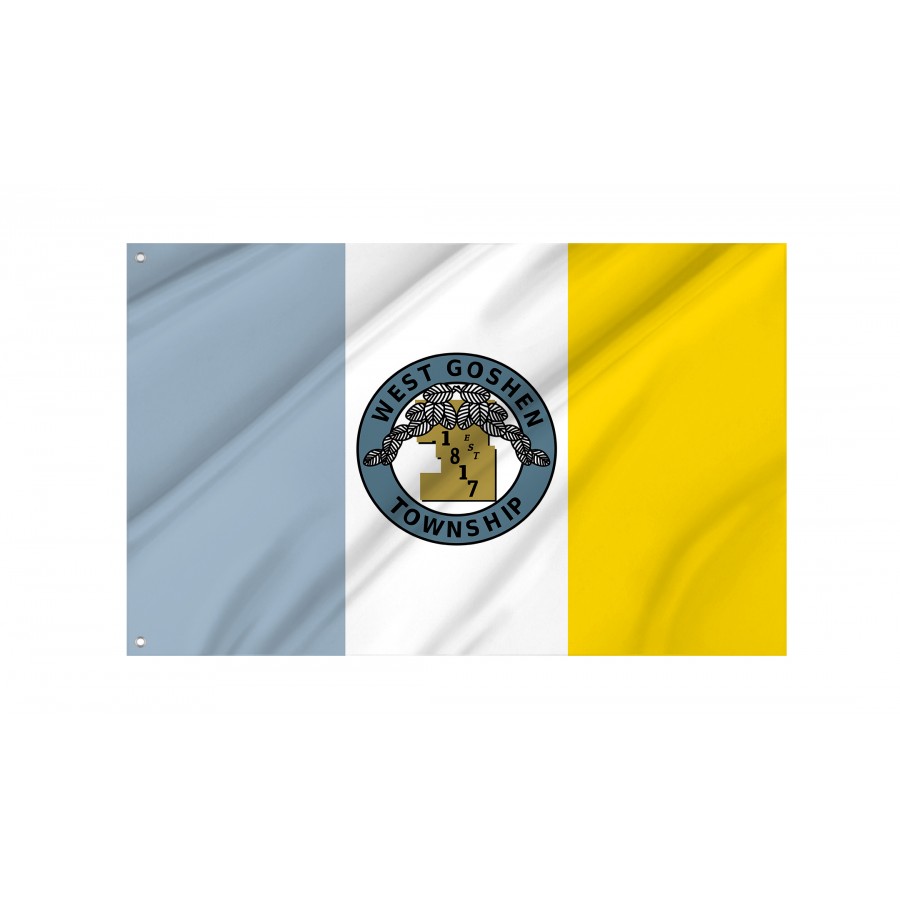 Flag of West Goshen Township, Pennsylvania, Patriotic Flags, Unique Design Print, Flags for Indoor & Outdoor Use