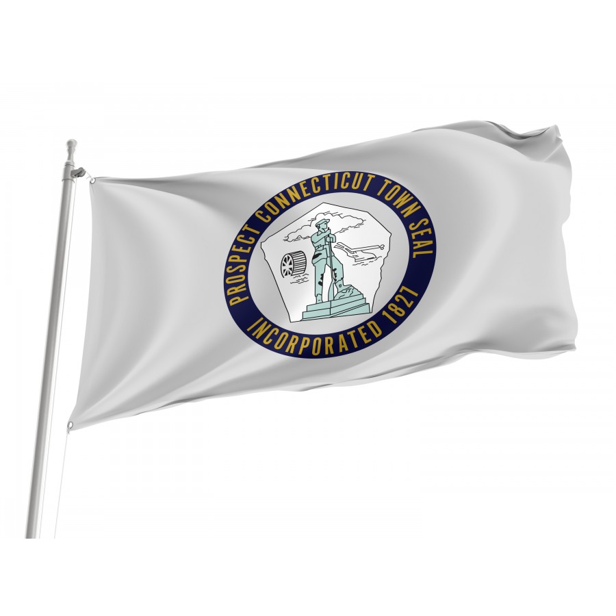 Flag of Prospect, Connecticut, Patriotic Flags, Unique Design Print, Flags for Indoor & Outdoor Use