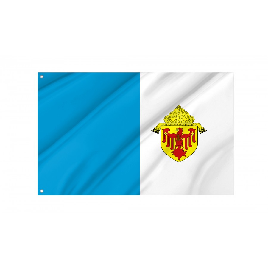 Flag Of Roman Catholic Archdiocese Of Chicago, Flags For Indoor & Outdoor Use - High Quality United States for Indoor and Outdoor Use