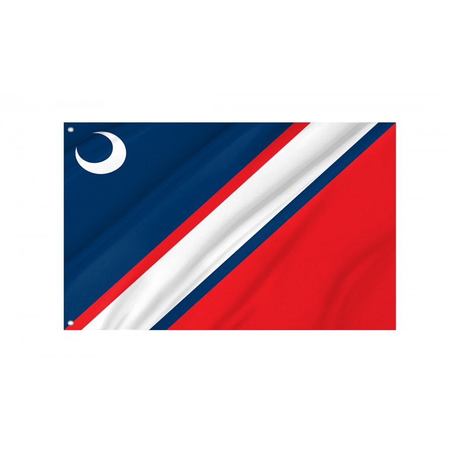 Flag of Clinton, South Carolina, Patriotic Flags, Unique Design Print, Flags for Indoor & Outdoor Use