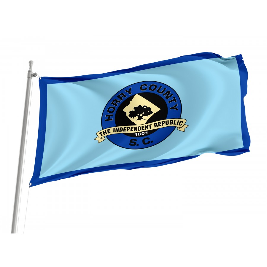 Flag of Horry County, South Carolina, Patriotic Flags, Unique Design Print, Flags for Indoor & Outdoor Use