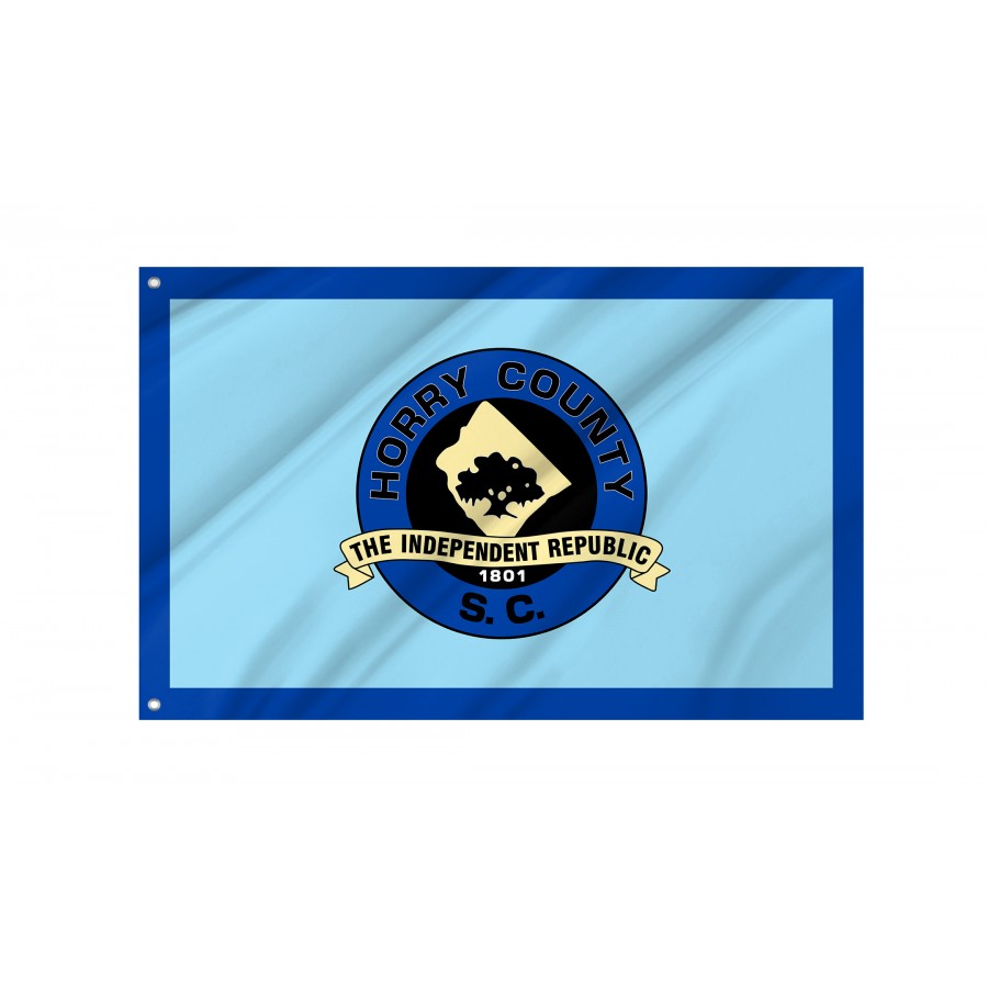 Flag of Horry County, South Carolina, Patriotic Flags, Unique Design Print, Flags for Indoor & Outdoor Use