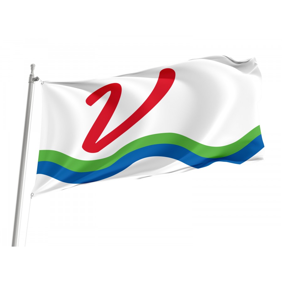 Flag of Vermillion, South Dakota, Patriotic Flags, Unique Design Print, Flags for Indoor & Outdoor Use
