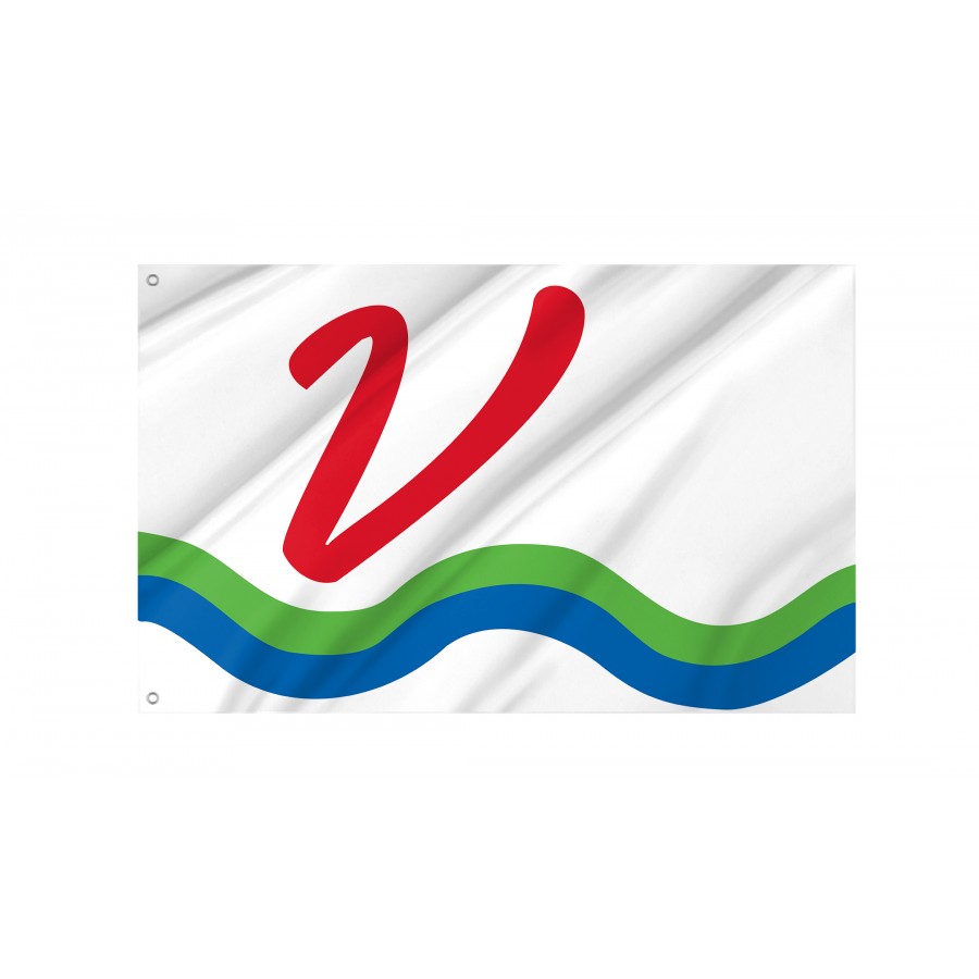 Flag of Vermillion, South Dakota, Patriotic Flags, Unique Design Print, Flags for Indoor & Outdoor Use