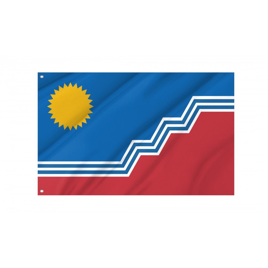 Flag of Sioux Falls, South Dakota, Patriotic Flags, Unique Design Print, Flags for Indoor & Outdoor Use
